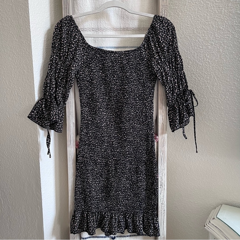 Floral Smocked Bodycon Dress!